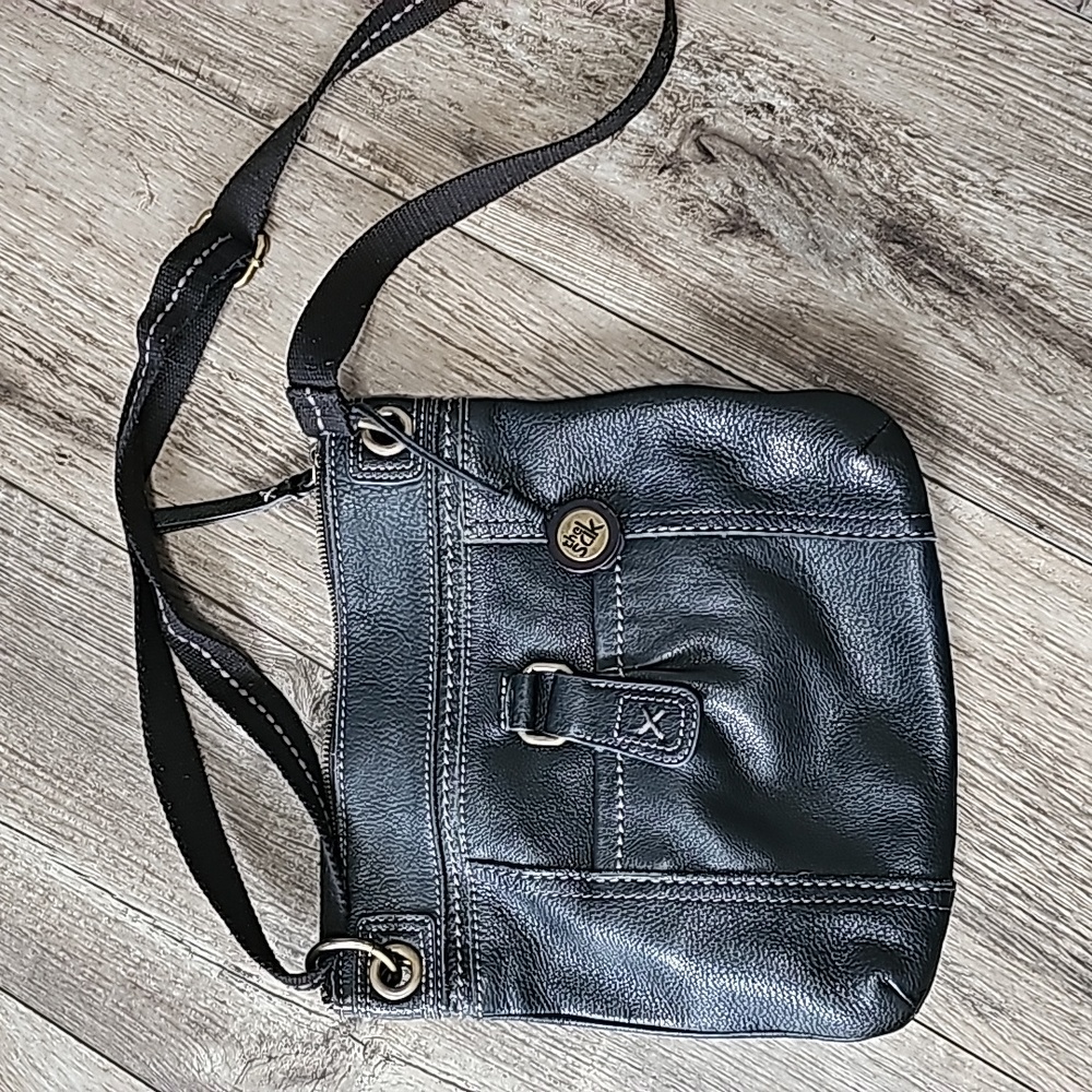 The Sak Embroidered Leather Crossbody bag